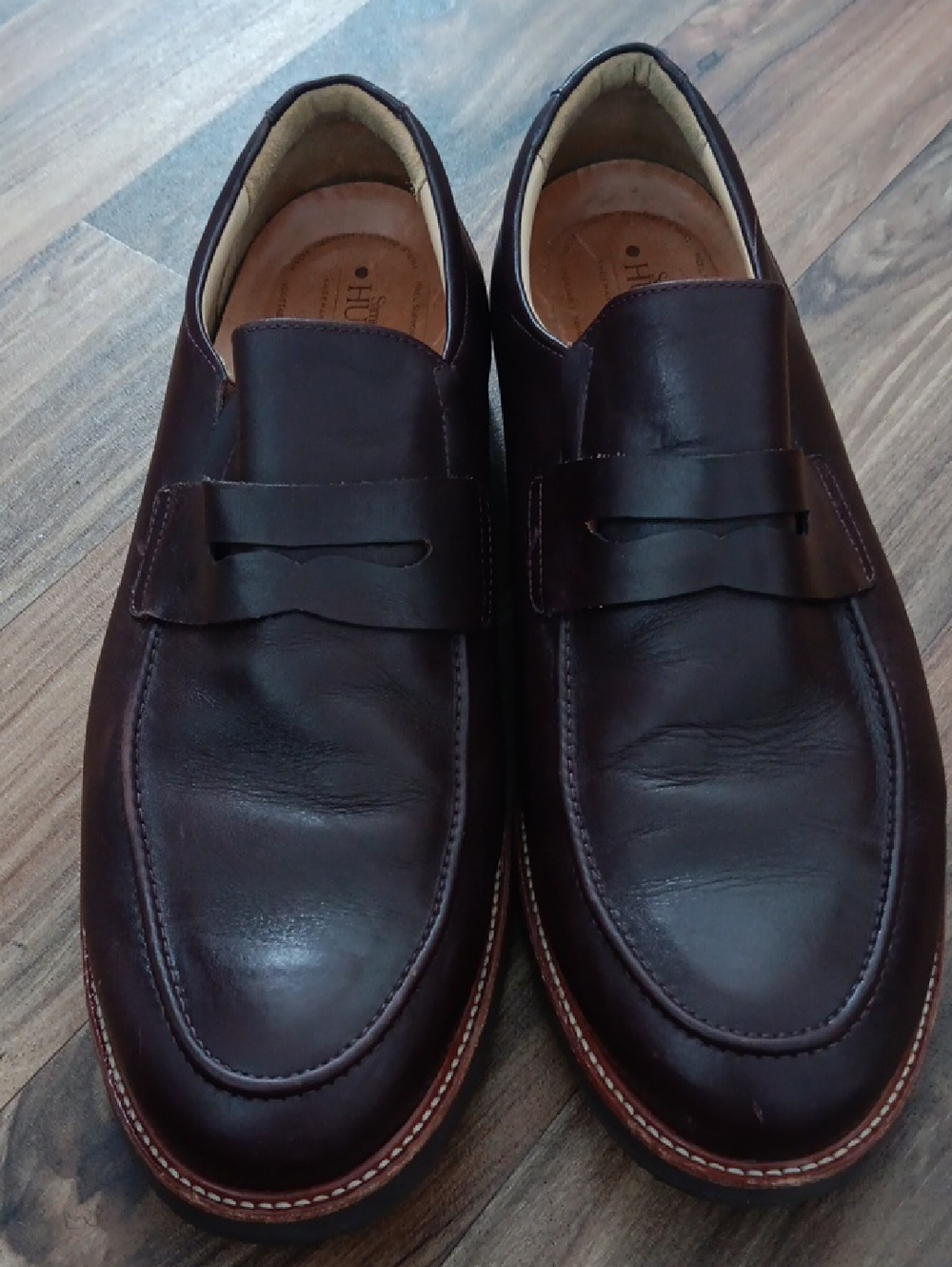 Samuel Hubbard Ivy Legend Corodovan Leather Loafers